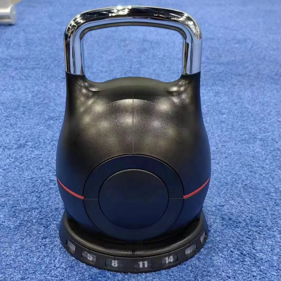 Dumbbell Set - 7'si 1 Arada Ayarlanabilir Kettlebell Tutma