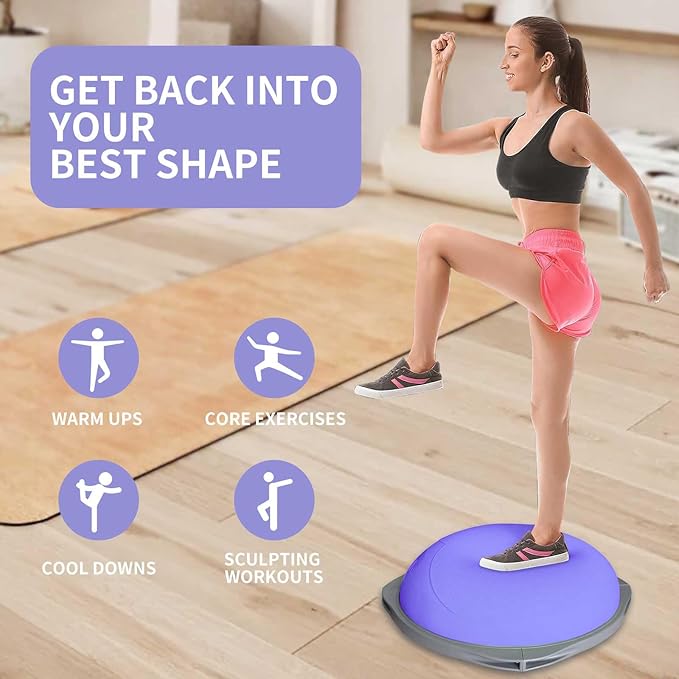 70cm Bosu Denge Topu, Ahşap Ta - Gym Ball incelemesi ve fiyatı