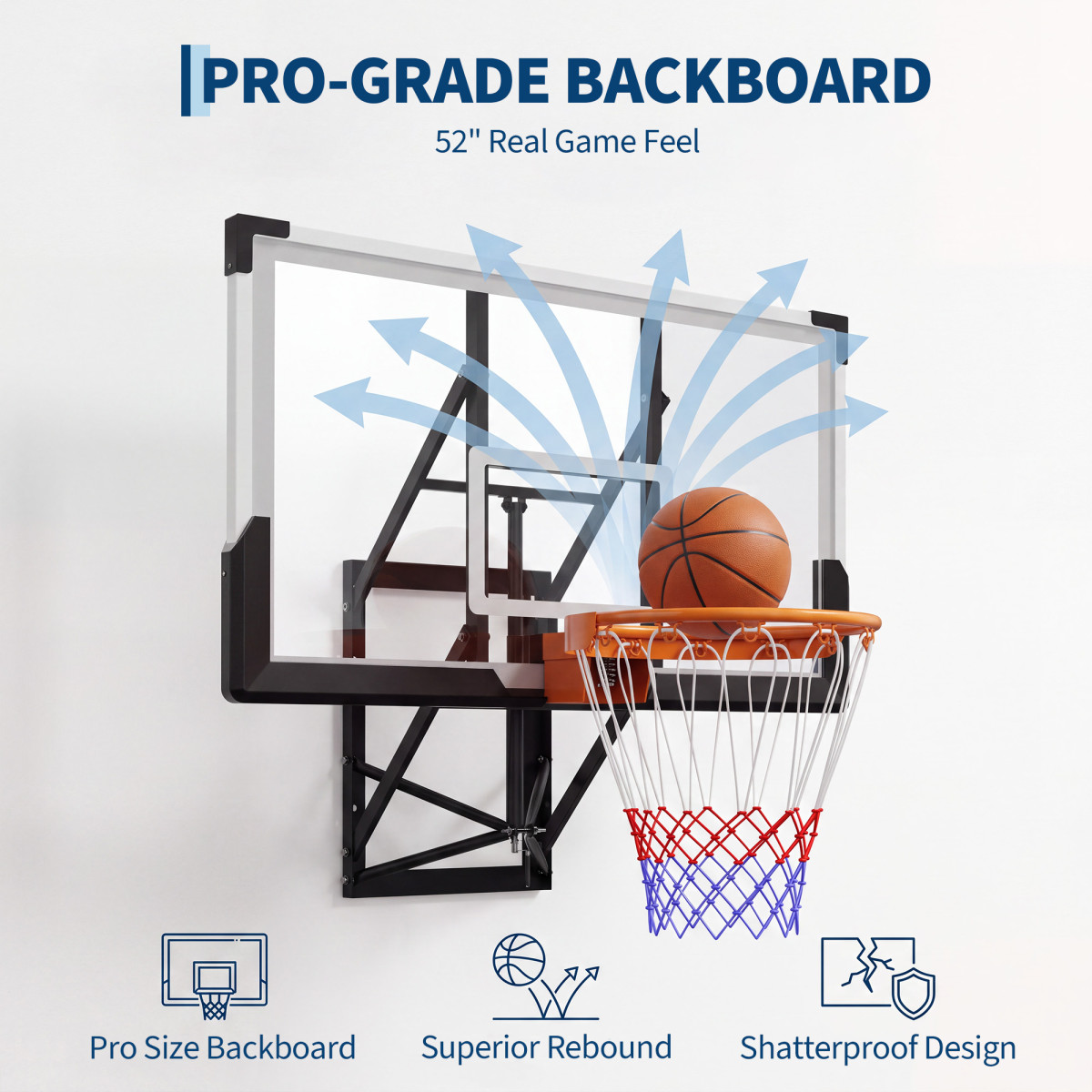 Ayarlanabilir Duvara Monte Bas - Basketball Hoop incelemesi ve fiyatı